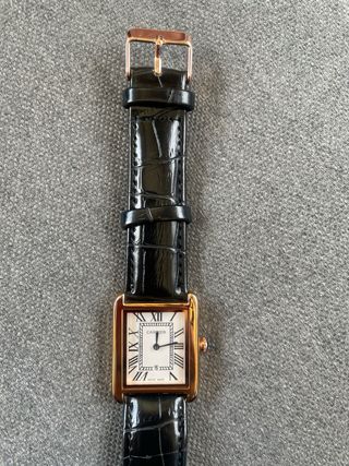 Reloj Cartier Mujer 27mm Oro Rosa Negro