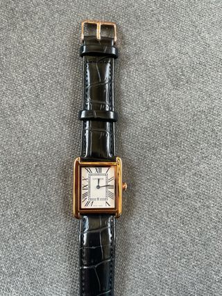 Reloj Cartier Mujer 27mm Oro Rosa Negro