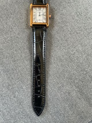Reloj Cartier Mujer 27mm Oro Rosa Negro