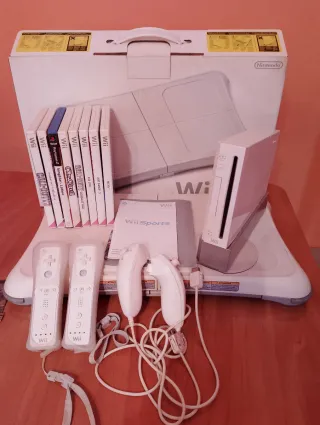 Nintendo Wii Fit + 7 Juegos