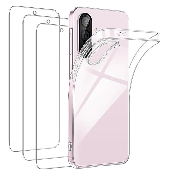 Funda  Samsung Galaxy A56  3 protectores  pantalla