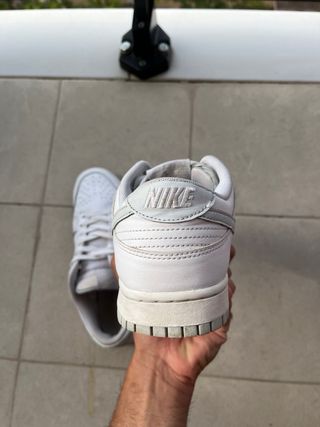 Nike Dunk Low Blanco Puro Talla 42