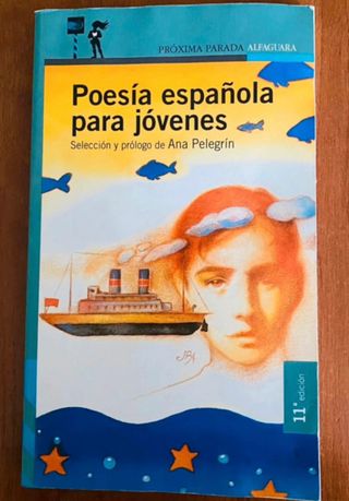 Libro Poesía española para jóvenes
