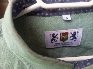 Camisa MONTEPICAZA verde talla XL