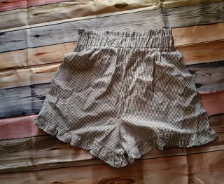 Shorts Paperbag Rayados