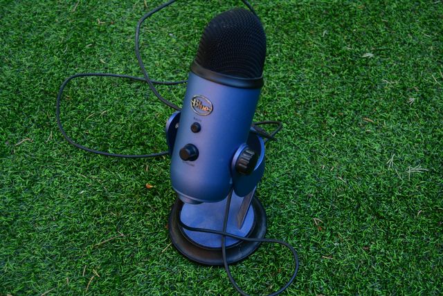 Micrófono Blue Yeti Azul