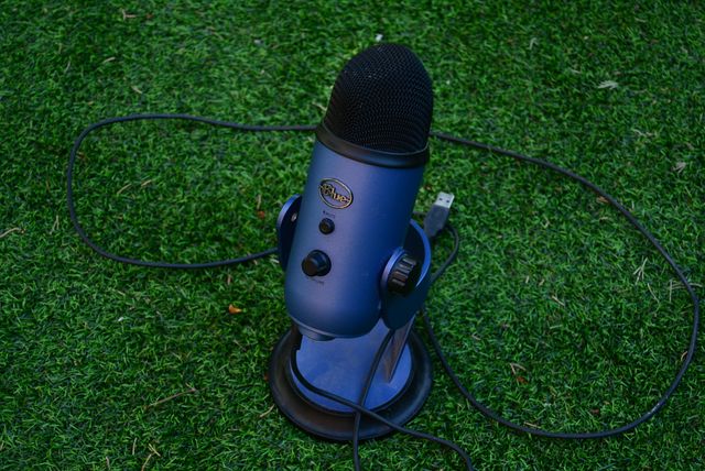 Micrófono Blue Yeti Azul