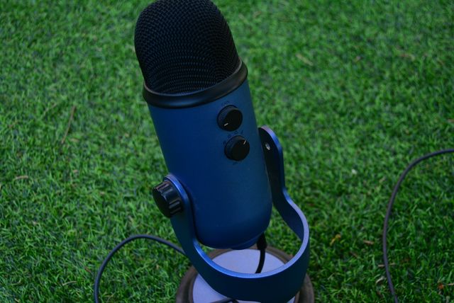 Micrófono Blue Yeti Azul