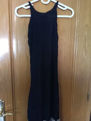 Vestido negro mujer