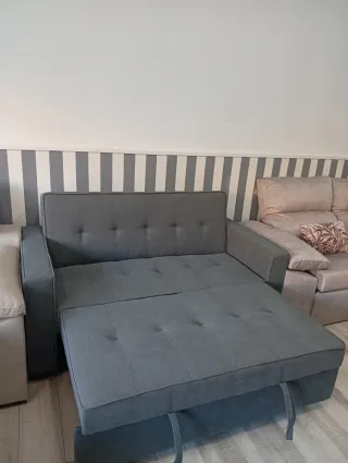 Sofá Cama Liza Gris