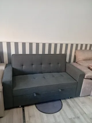 Sofá Cama Liza Gris