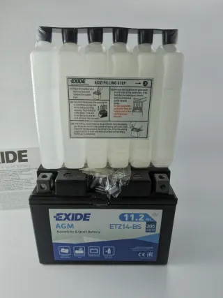 Batería Moto EXIDE AGM ETZ14-BS 12V