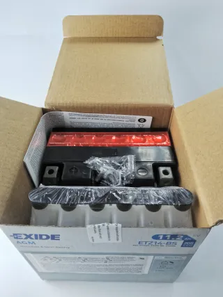 Batería Moto EXIDE AGM ETZ14-BS 12V