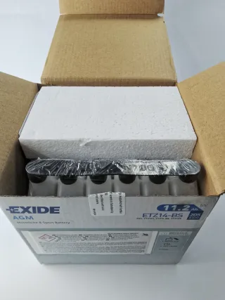 Batería Moto EXIDE AGM ETZ14-BS 12V