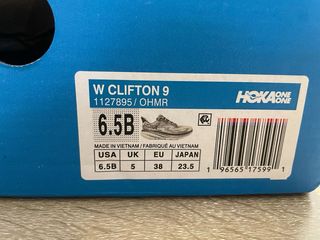Zapatillas Hoka Mujer Gris/Verde