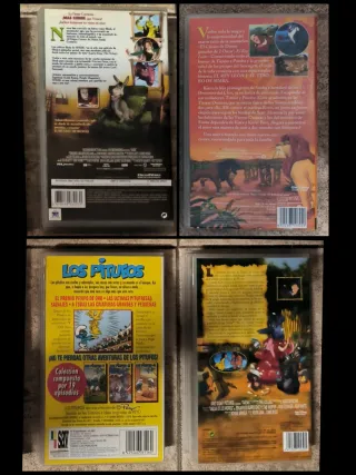Películas VHS Clásicos Disney