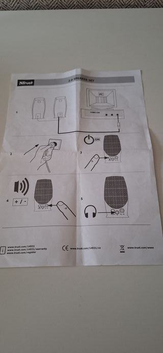 Altavoces Estéreo Trust SP-2200