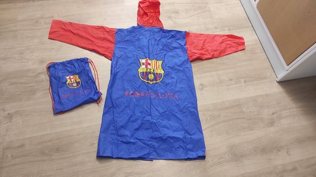 Chubasquero FC Barcelona niño