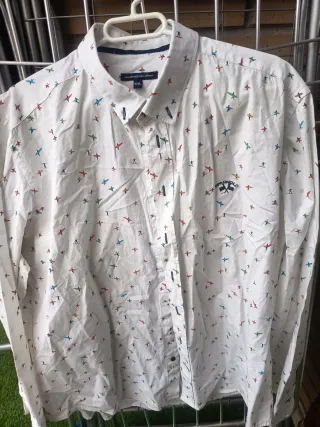 Camisa SPAGNOLO Estampada Talla XL