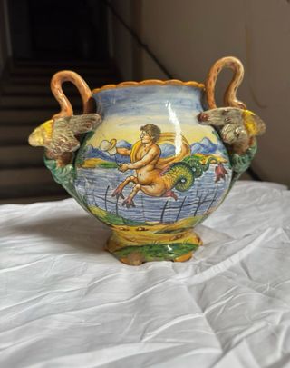Cachepot Vintage Decorato