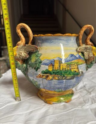Cachepot Vintage Decorato