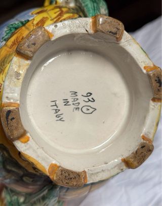 Cachepot Vintage Decorato