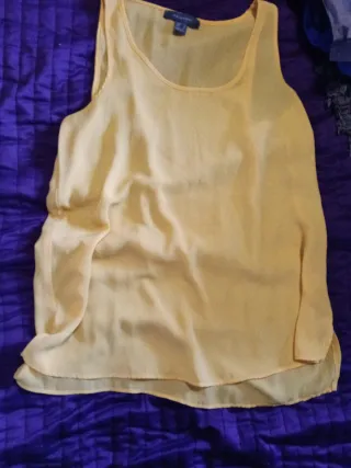 Camisa mujer amarilla