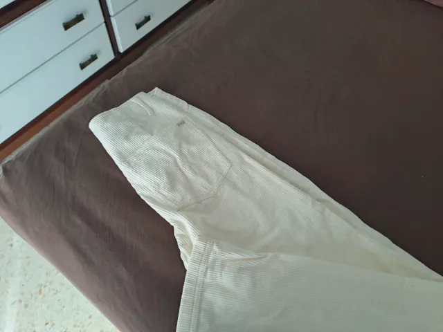 Pantalón pana Massimo Dutti beige