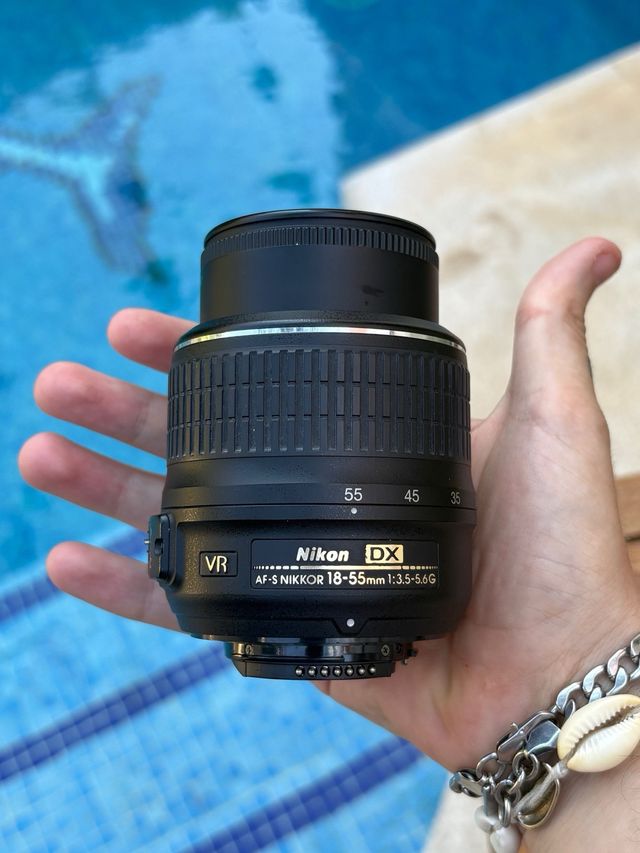 !! PERFEITO!! Nikon DX 18-55mm VR