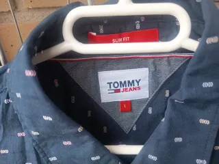 Camisa Tommy Jeans Slim Fit Talla L