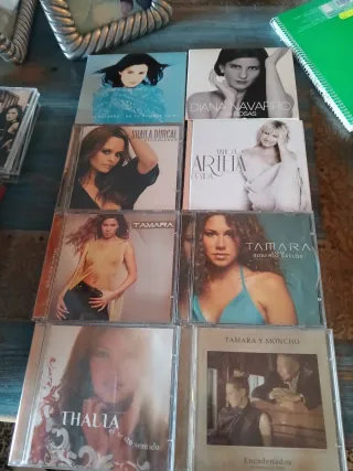 Lote 8 CDs Música Latina y Pop