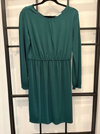 Vestito donna verde bottiglia