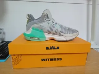 Nike LeBron Witness 7 Gris/Verde