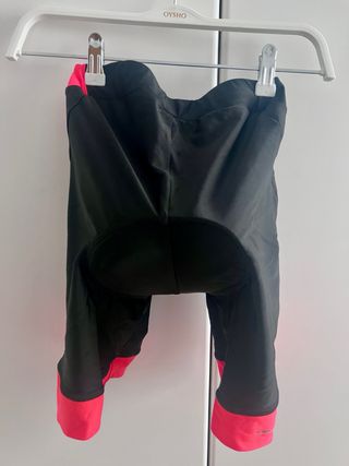 Culotte Biker Negro y Rosa