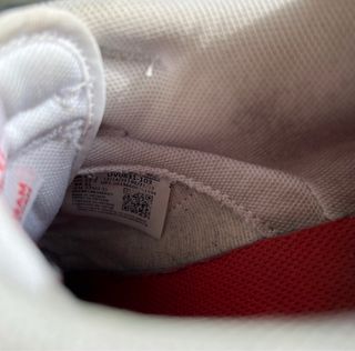 Nike Dunk Low Blancas Rojas Talla 43