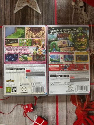Juegos Nintendo Switch: Pokémon & Mario