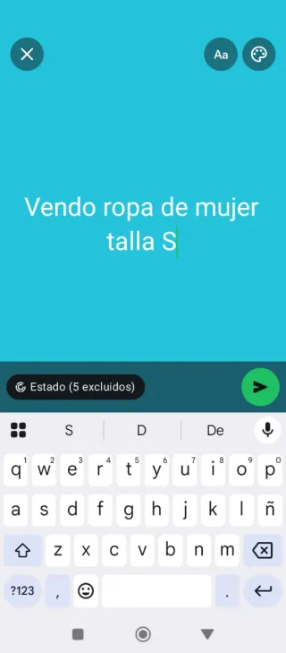Ropa de mujer talla S