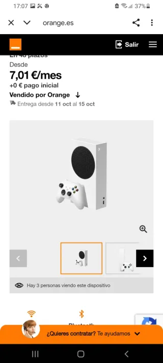 Xbox Series S Blanca