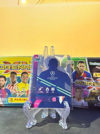 Cromo de fútbol Topps Crystal Mbappé