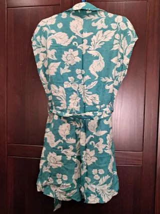 Mono corto Mango Talla S floral