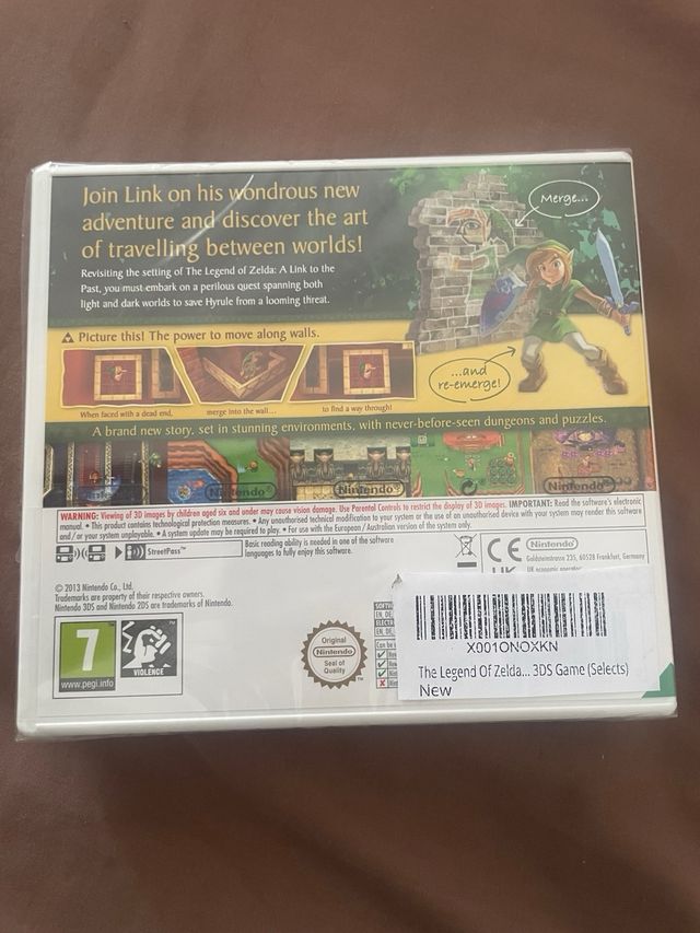 The Legend of Zelda: A Link Between Worlds 3DS 