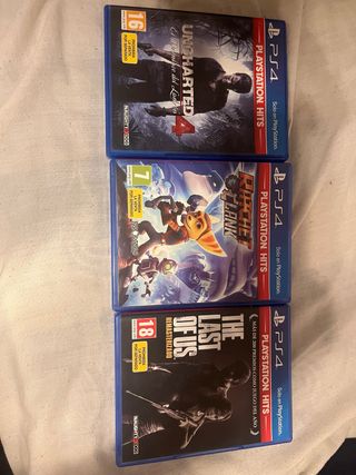 PS4 Juegos: Uncharted 4, Ratchet & Clank, The Last