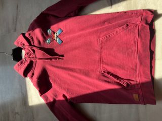 Sudadera Blue Banana Roja con Logo X