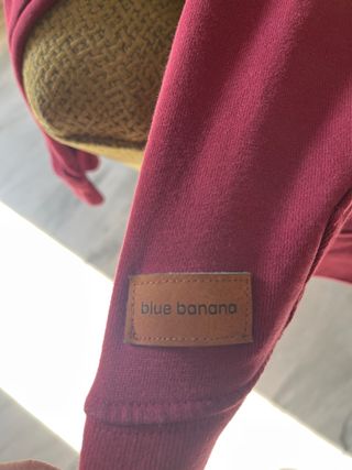 Sudadera Blue Banana Roja con Logo X