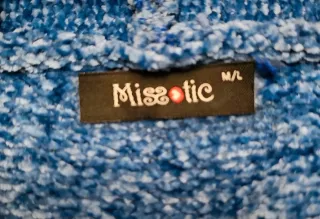 Sudadera Misstic azul con capucha 