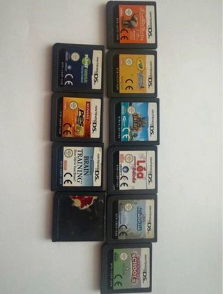 Lote 10 Cartuchos Nintendo DS Originales