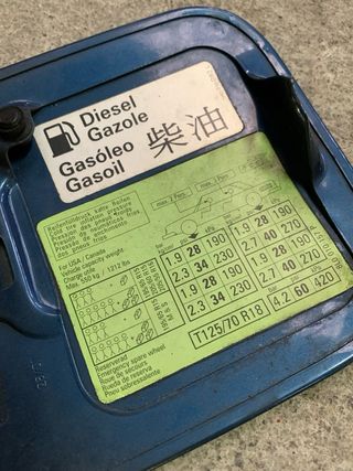 Tapa combustible AUDI A3 8L (1ª Gen.)