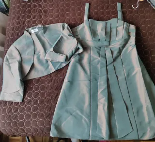 Traje fiesta verde Talla XL