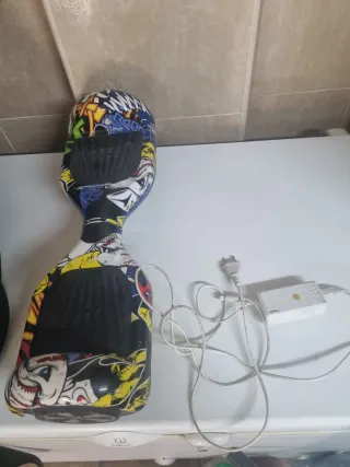 Hoverboard con asiento y cargador
