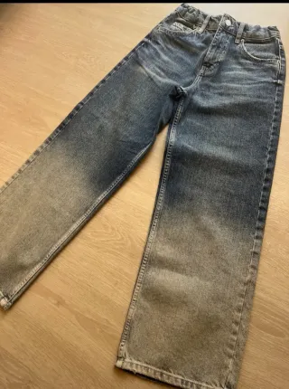 Pantalones niña vaqueros degradado 